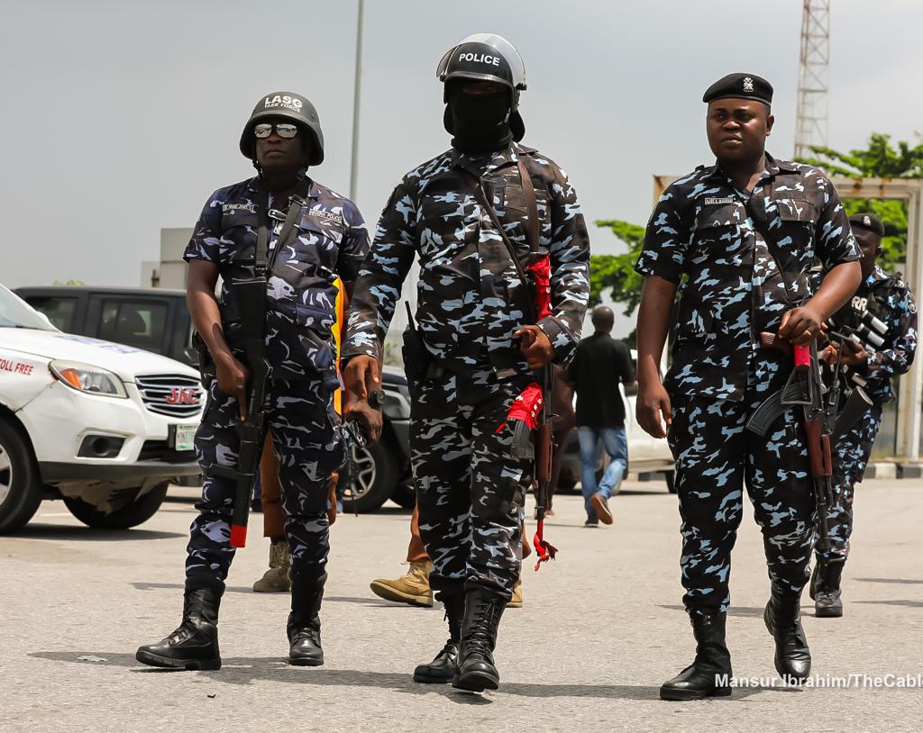 Lagos Police Arrest Couple And Accomplice Over Illegal Possession Of Semi Automatic Pistol