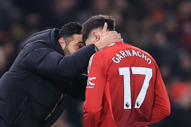Transfer: Amorim Explains Why Garnacho Must Exit Man United Despite His Talent